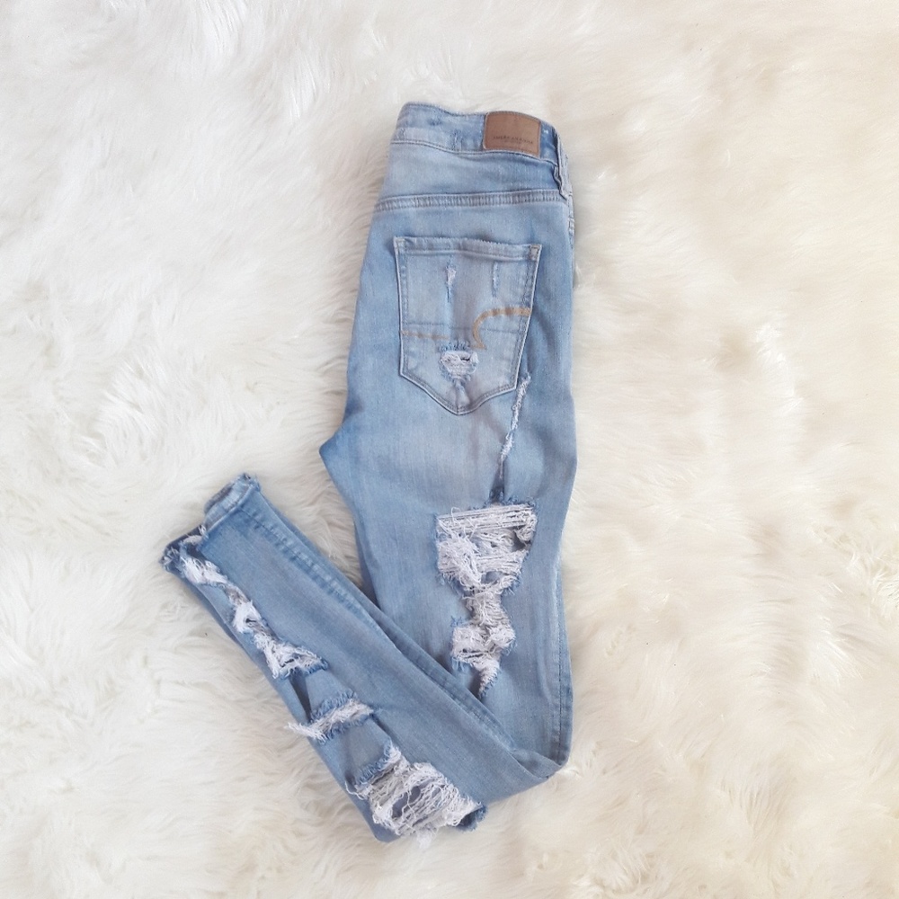 👖AEO SUPER HIGH-RISE JEGGING👖